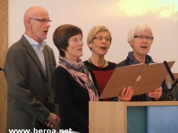 Åkrakvartetten på påskemøte
April-2010