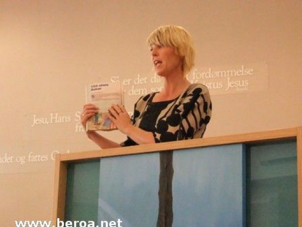 Anne Grete på søndagskolen
April-2010