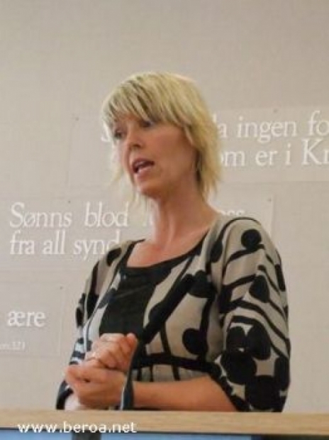 Anne Grete på søndagskolen
April-2010
